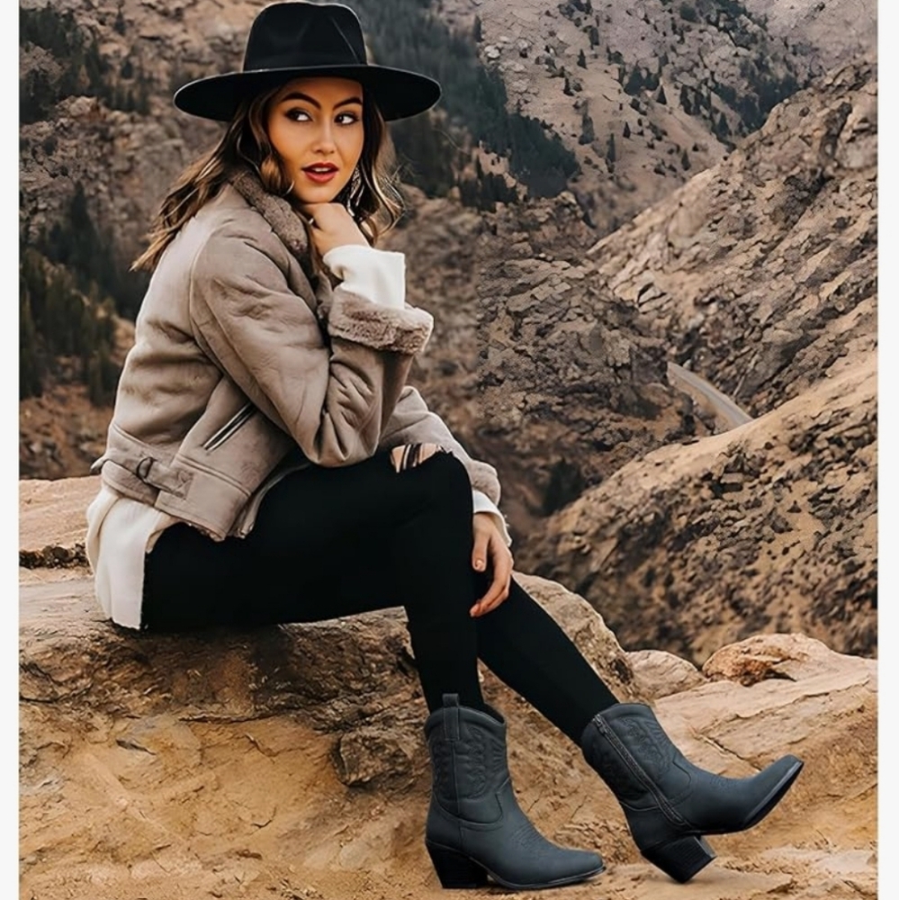 YETIER WESTER COWGIRL BOOTS